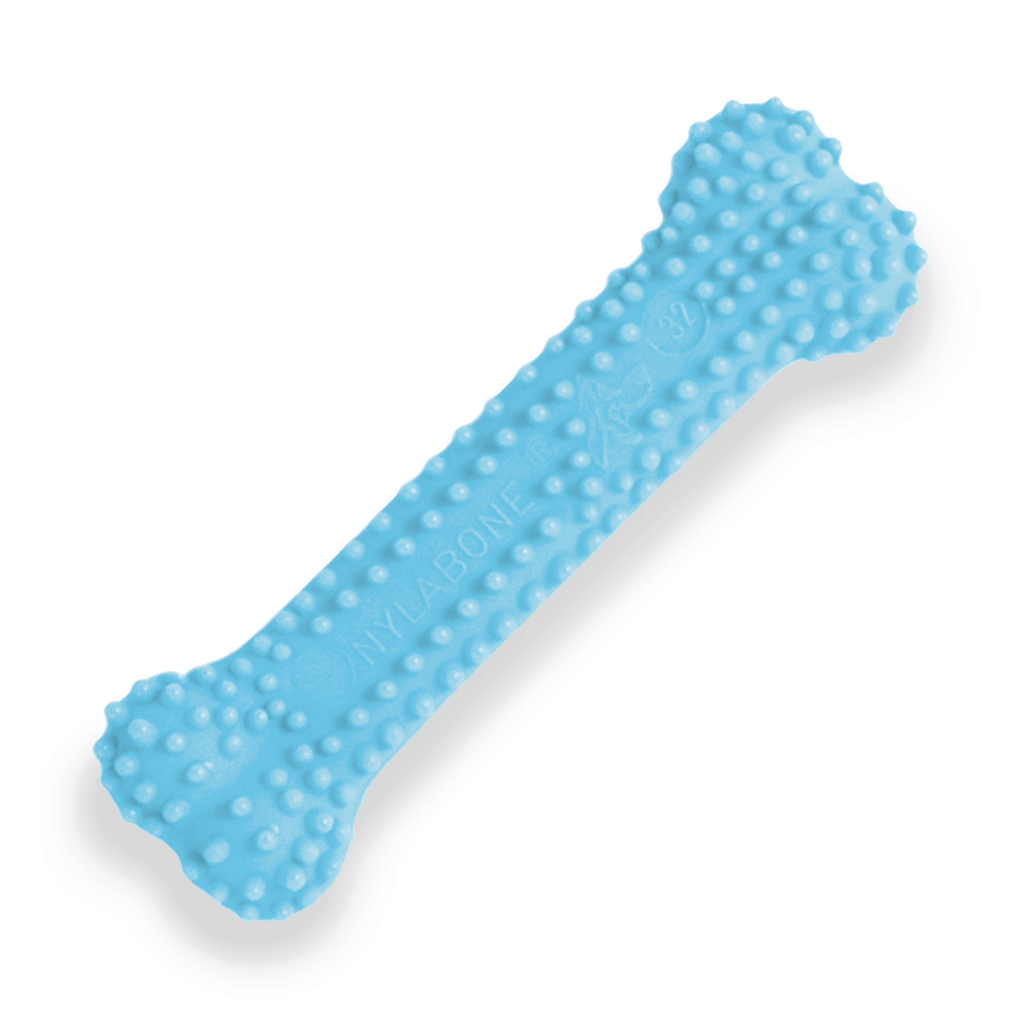 Juguete Nylabone perro Puppy Chew Dental Bone Azul cachorro 7kg | G.Valkyria - imagen 2