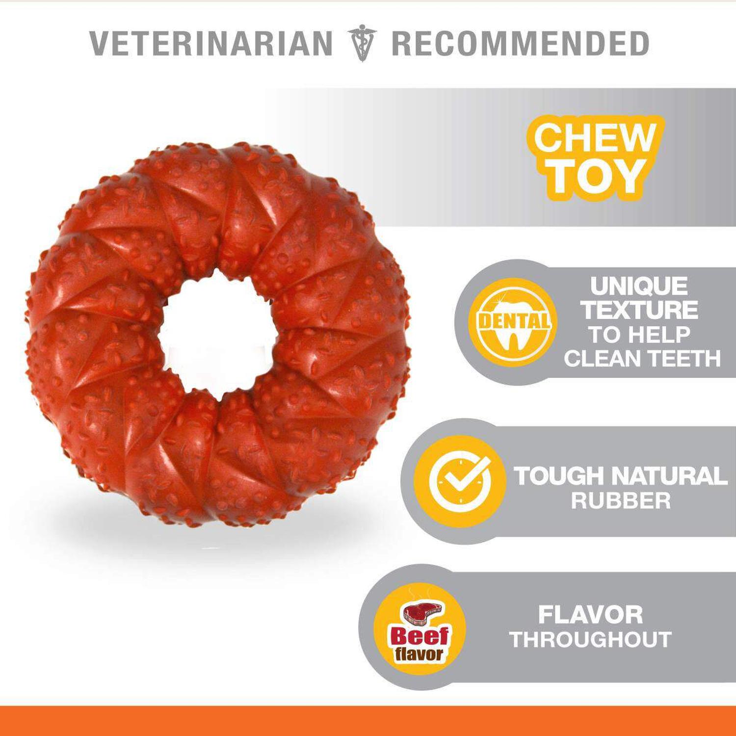 Juguete Nylabone perro Strong chew dona Carne 16 kg | G.Valkyria - imagen 4