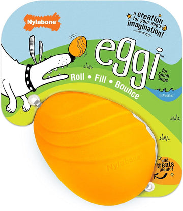 Nylabone juguete para perro Creative Play Eggi Naranja | G.Valkyria - imagen 1