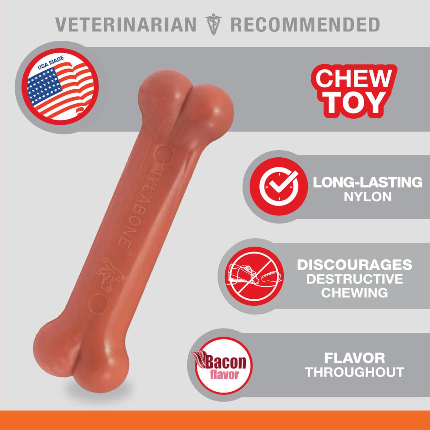 Nylabone juguete para perro Dura Chew Tocino chico | G.Valkyria - imagen 2