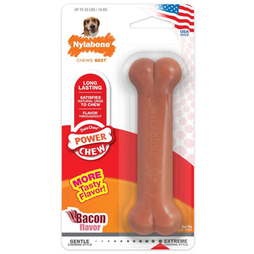 Nylabone juguete para perro Power Chew Tocino Mediano | G.Valkyria - imagen 1