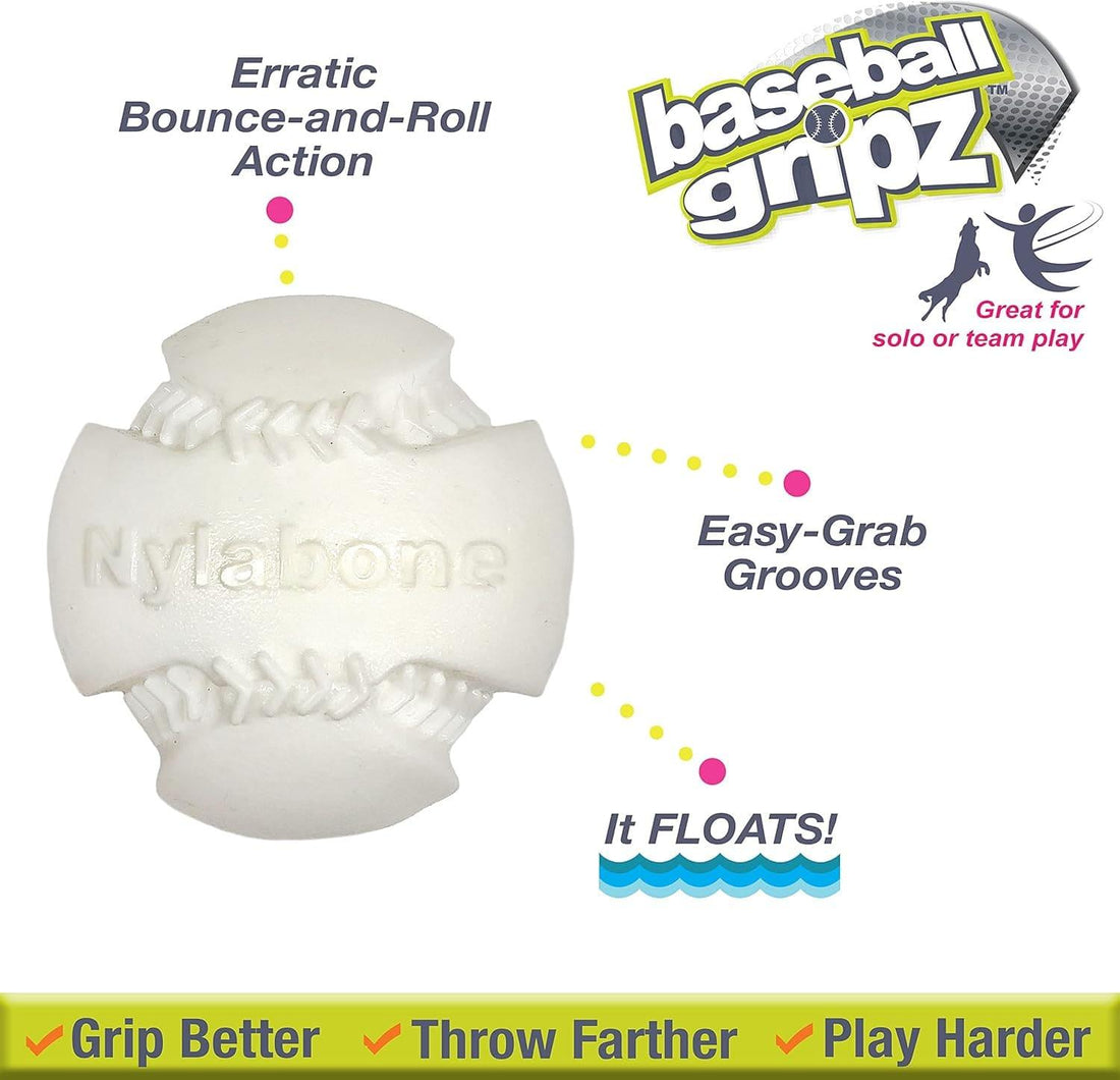 Nylabone juguete para perro Power Play Baseball | G.Valkyria - imagen 1