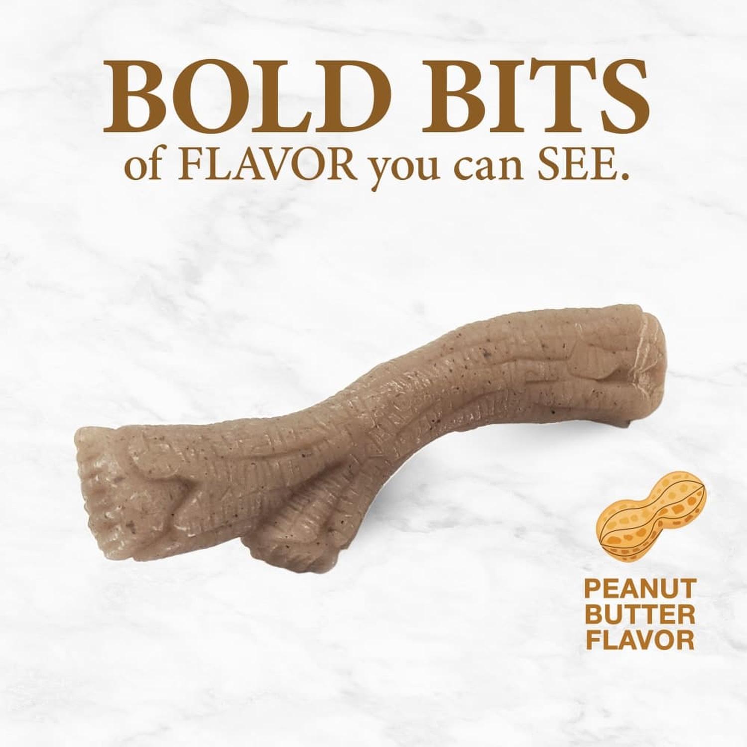Nylabone juguete para perro Rama Gourmet Maní mediano | G.Valkyria - imagen 4