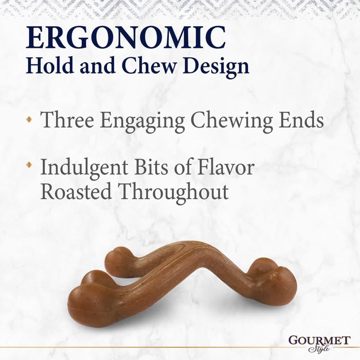 Nylabone juguete para perro Wishbone Gourmet Tocino chico | G.Valkyria - imagen 3