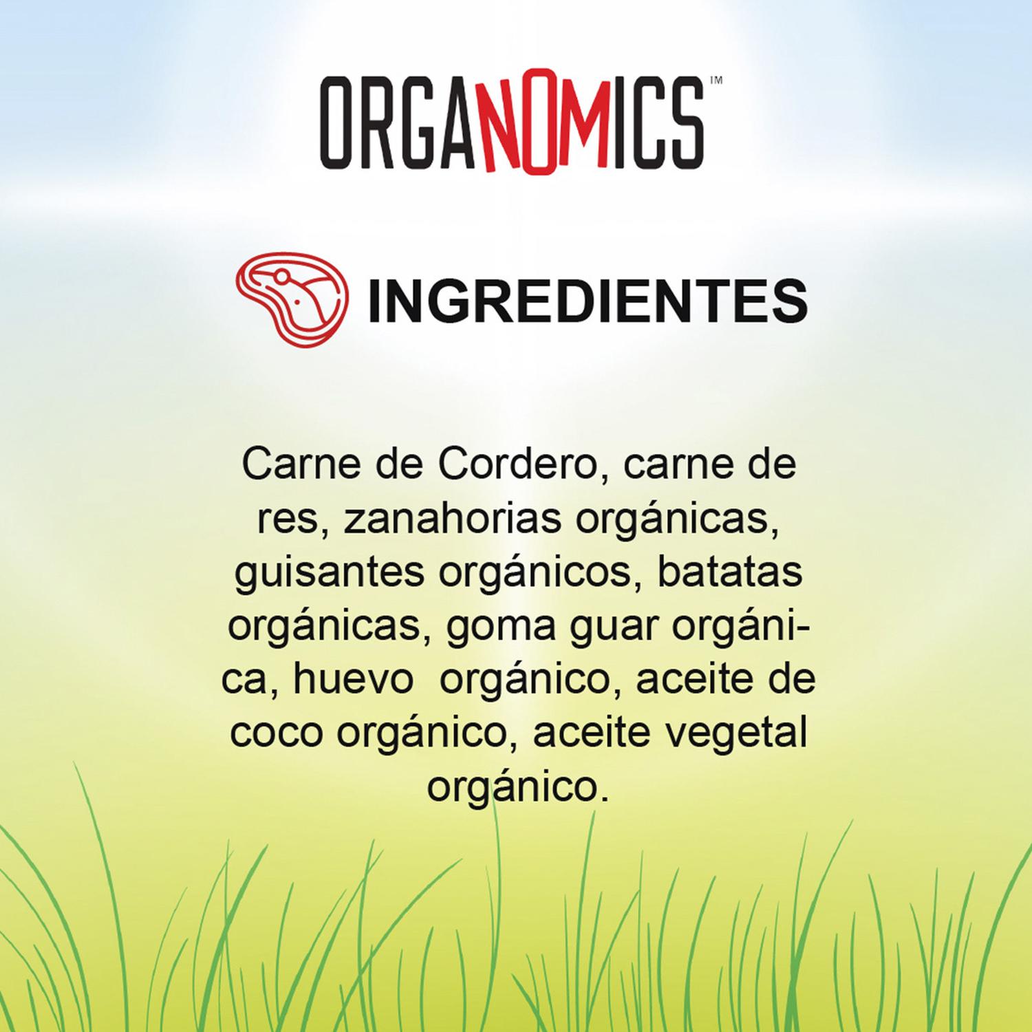 Organomics Alimento húmedo para perro de cordero y res 354g | G.Valkyria - imagen 4