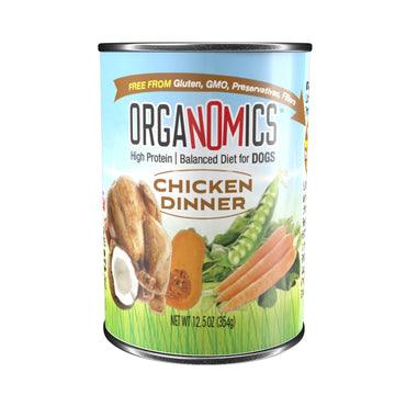 Organomics Alimento húmedo para perro de Pollo 354g | G.Valkyria - imagen 1