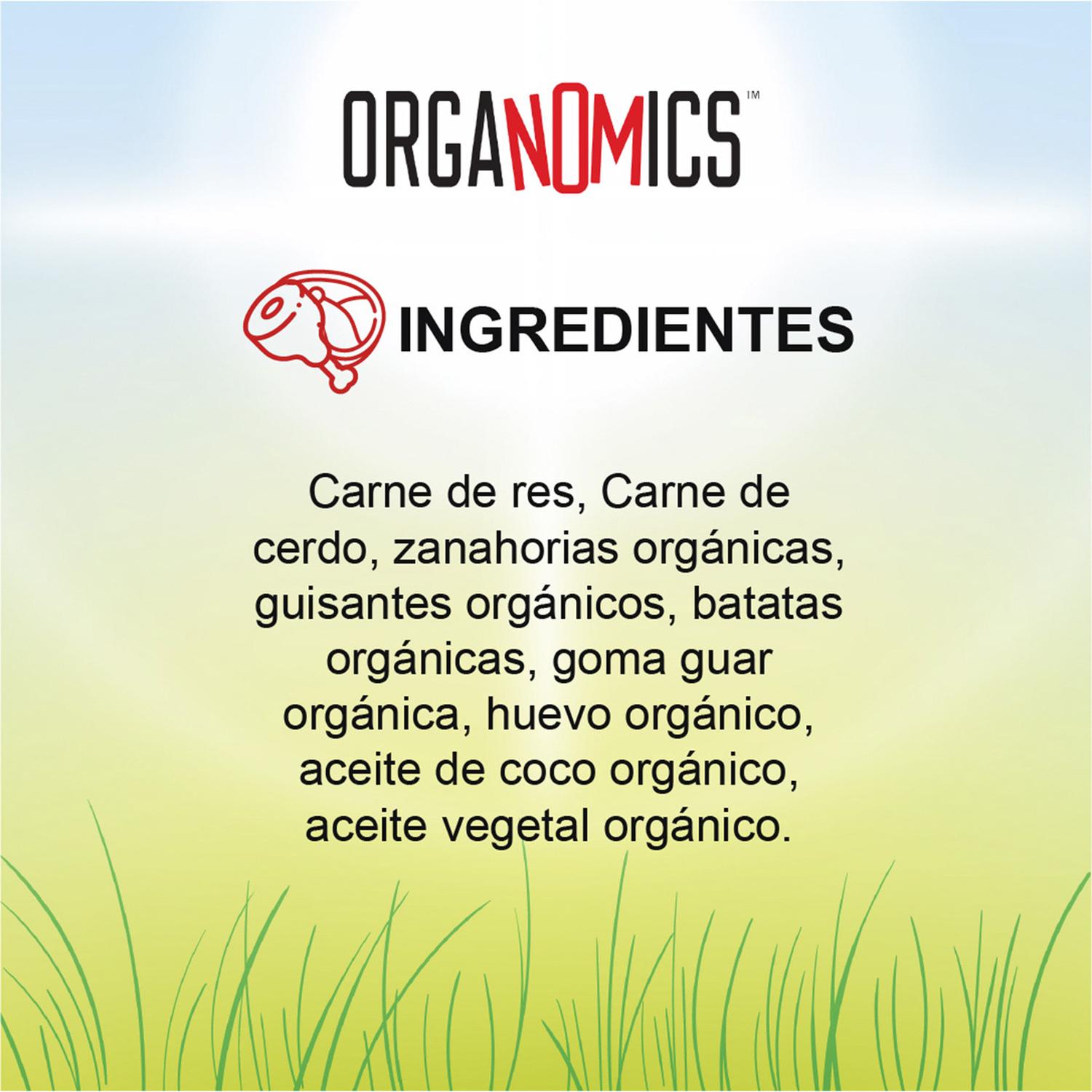 Organomics Alimento húmedo para perro de res y puerco 354g | G.Valkyria - imagen 4