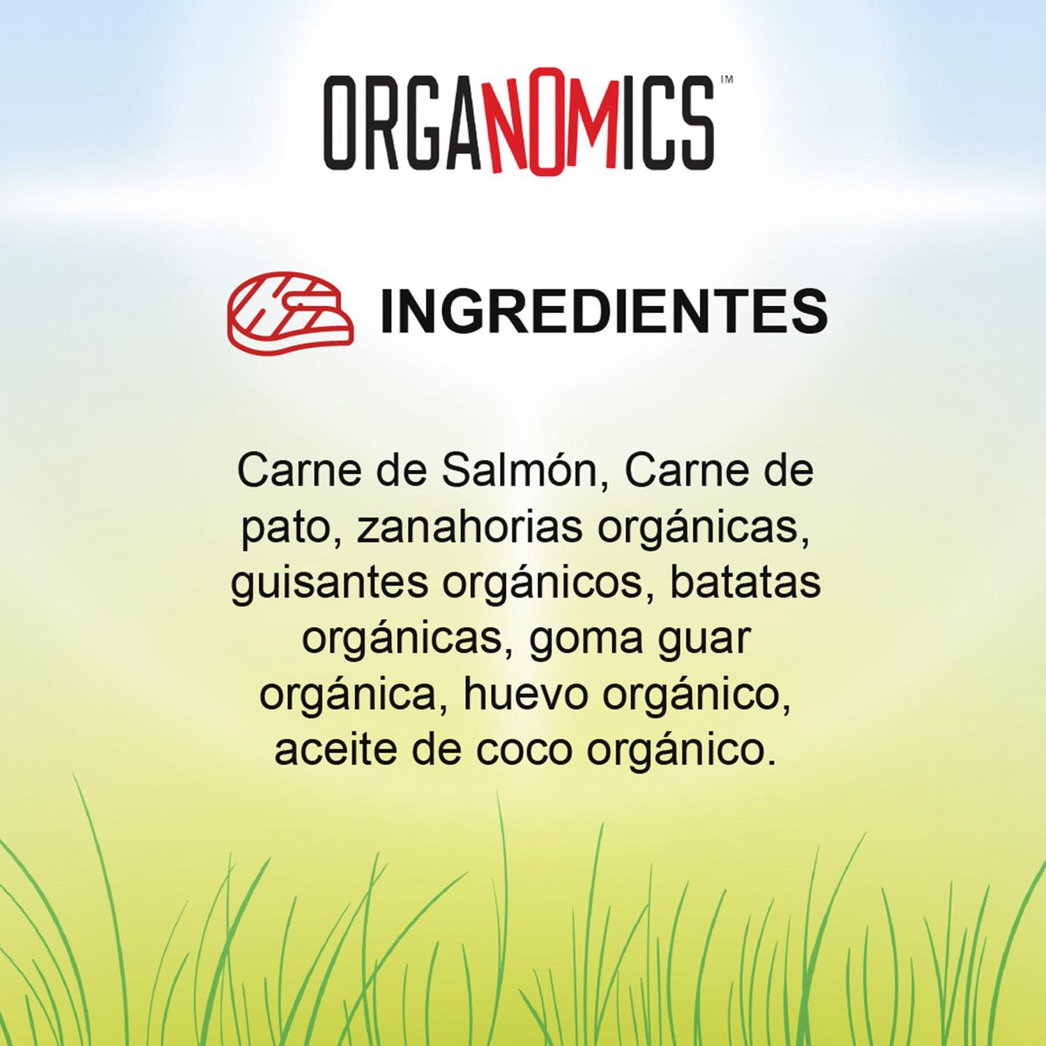 Organomics Alimento húmedo para perro de salmón y pato 354g | G.Valkyria - imagen 4