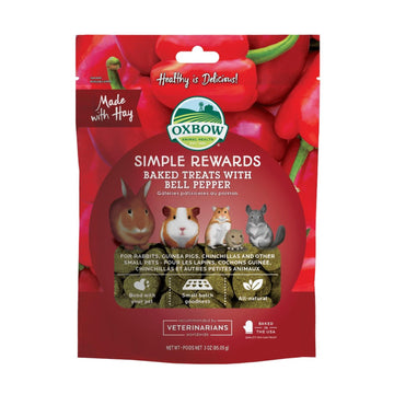 Oxbow Premios Horneados Pimiento cuyo conejo chinchilla 3oz | G.Valkyria - imagen 1
