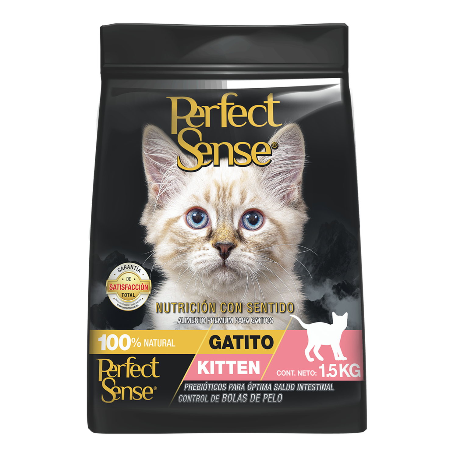 Alimento para gato cría Perfect Sense Kitten 1.5 Kg | G.Valkyria - imagen 1