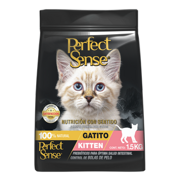 Alimento para gato cría Perfect Sense Kitten 1.5 Kg | G.Valkyria - imagen 1