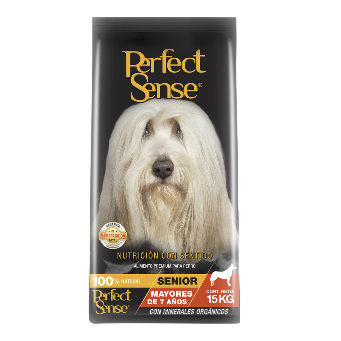 Alimento para perro viejito Perfect Sense Senior 15 Kg | G.Valkyria - imagen 1