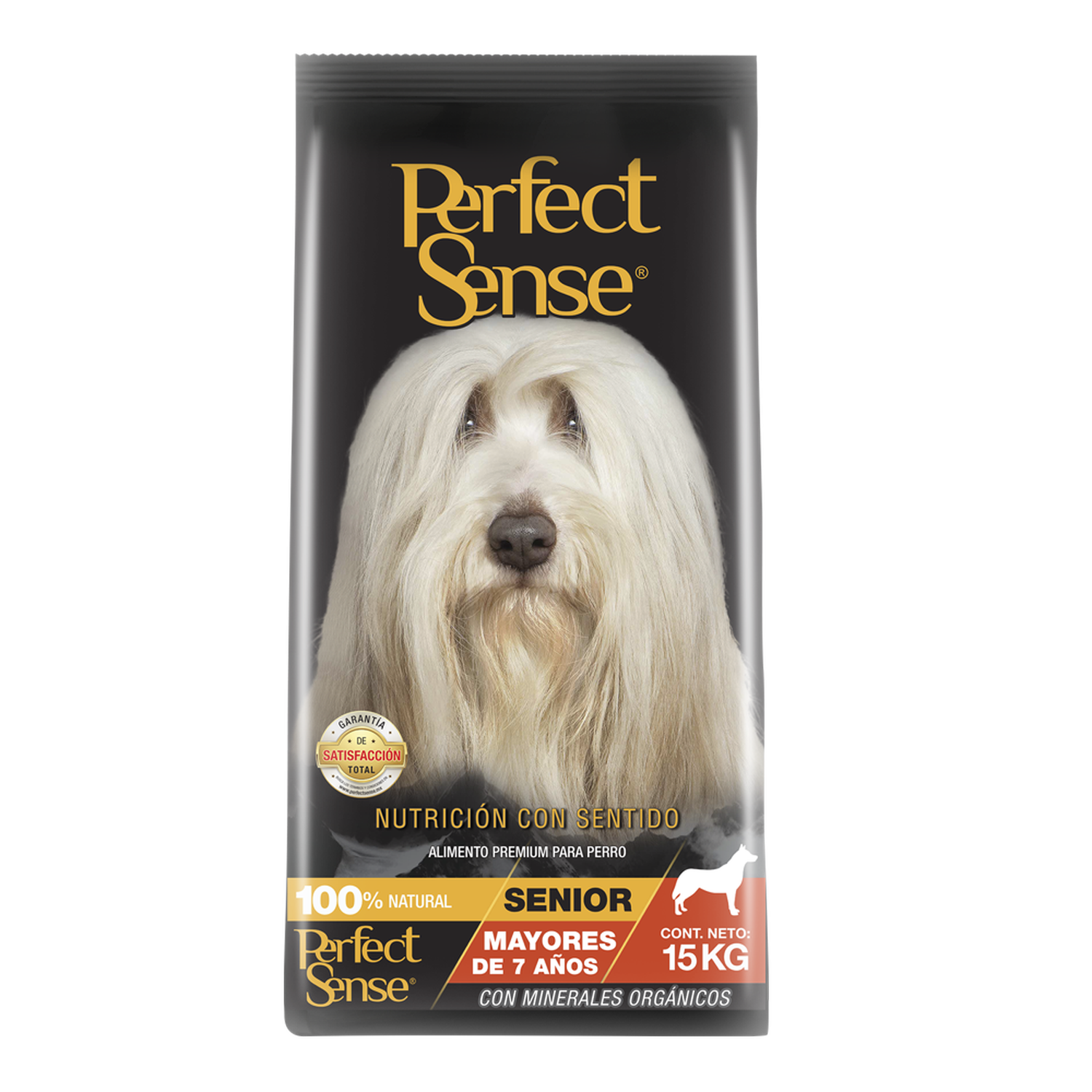 Alimento para perro viejito Perfect Sense Senior 15 Kg | G.Valkyria - imagen 1