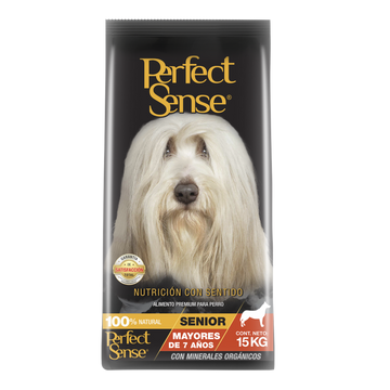 Alimento para perro viejito Perfect Sense Senior 15 Kg | G.Valkyria - imagen 1