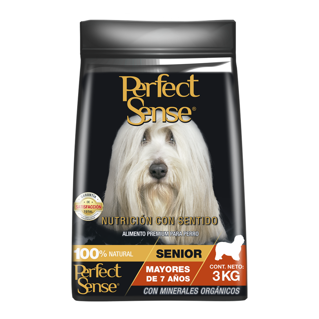Alimento para perro viejito Perfect Sense Senior 3 Kg | G.Valkyria - imagen 1