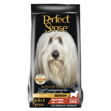 Alimento para perro viejito Perfect Sense Senior 8 Kg | G.Valkyria - imagen 1