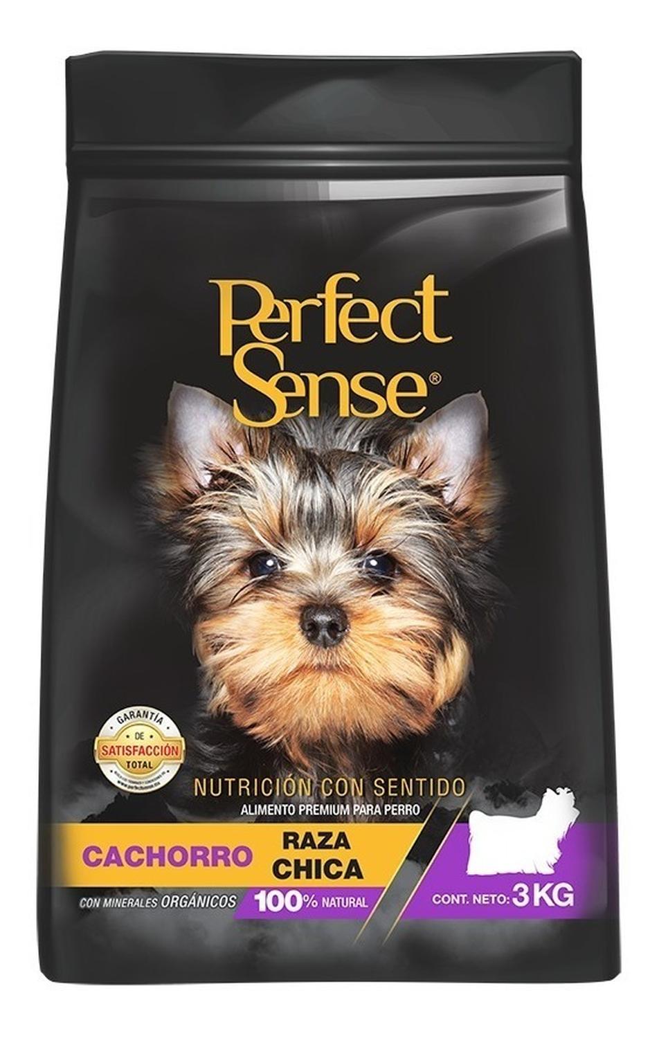 Alimento para perros Perfect Sense cachorro raza chica 3kg | G.Valkyria