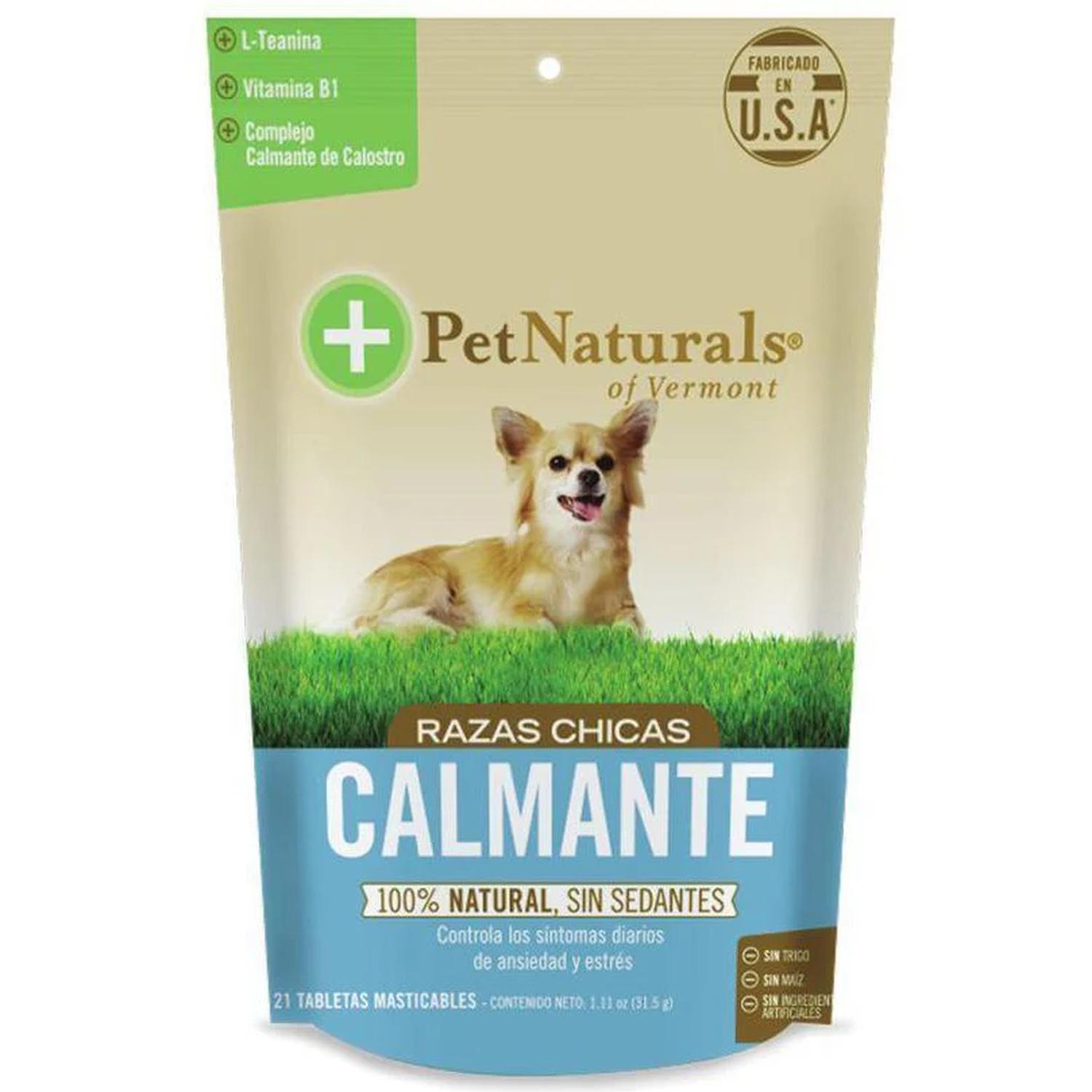 Pet Naturals Calmantes para Perros Chicos a base de calostro | G.Valkyria - imagen 1