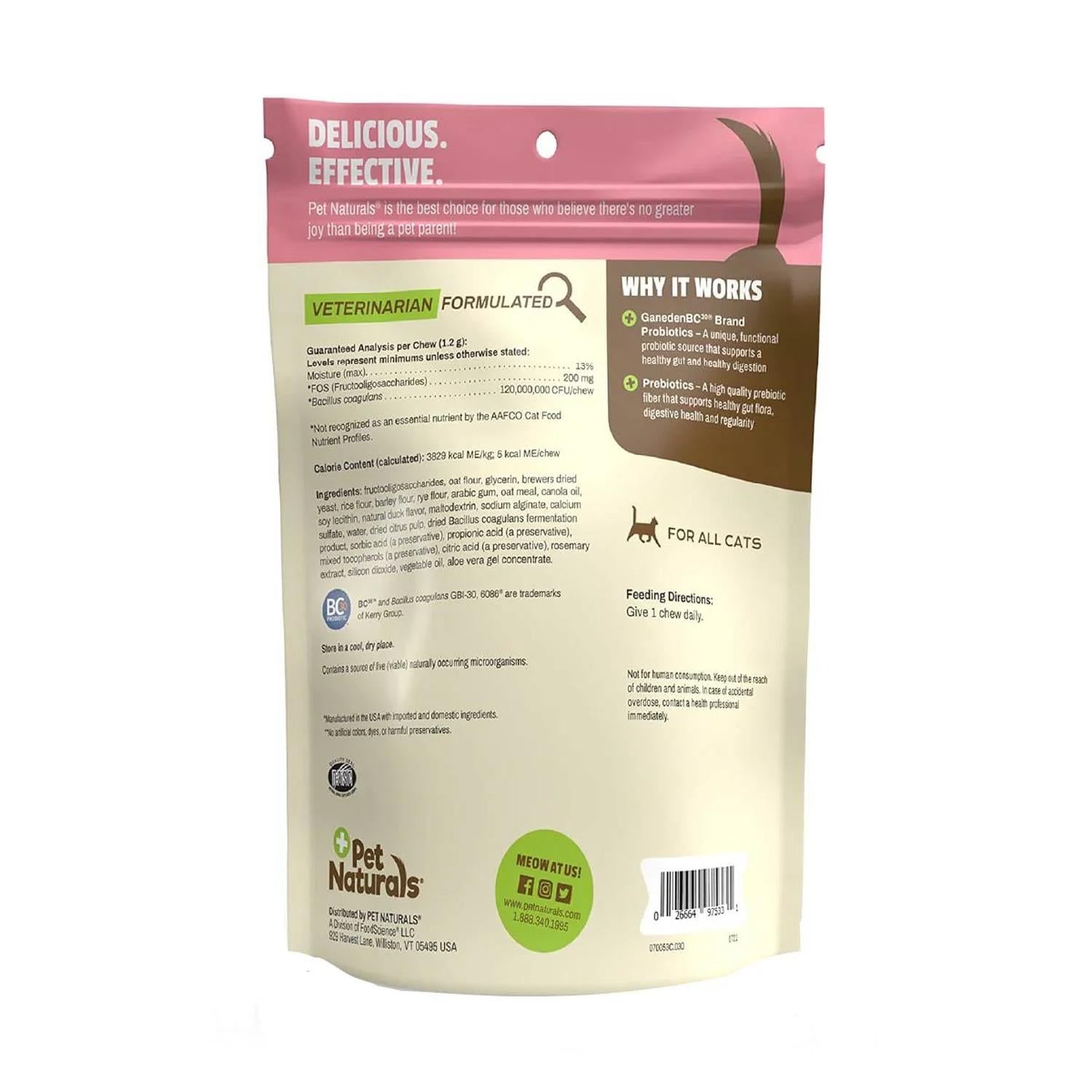 Pet Naturals Daily Probiotic Para Gatos all size 36 grs | G.Valkyria - imagen 2