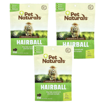 Pet Naturals premio para gato hairball bola de pelo 3 pzs | G.Valkyria - imagen 1