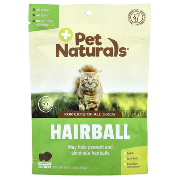 Pet Naturals premio para gato hairball bola de pelo 45g | G.Valkyria - imagen 1