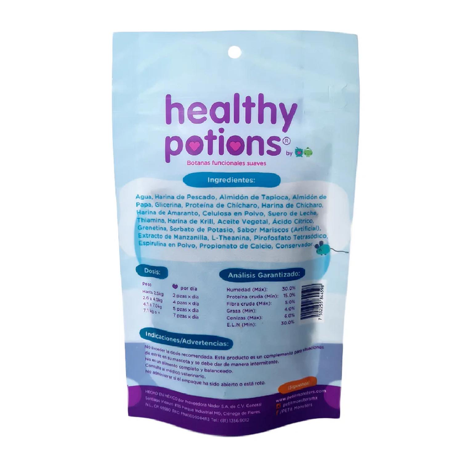 Healthy Potions no 1 Stress Relief premio para gatos 85 gr de Petit Monsters | G.Valkyria - imagen 2