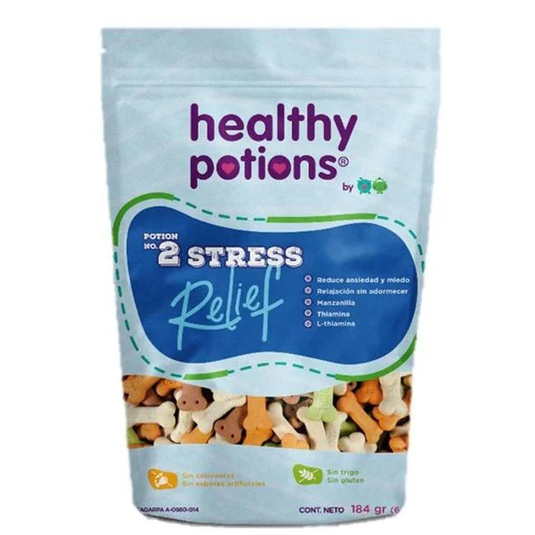 Healthy Potions no 2 Stress Relief premio para gatos 85 gr de Petit Monsters | G.Valkyria