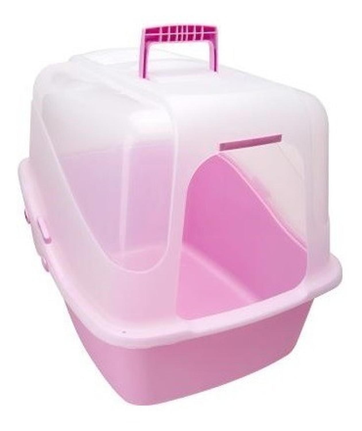 Arenero Con Tapa Traslucido Grande Para Gatos Con Filtro de Petmate | G.Valkyria - imagen 3