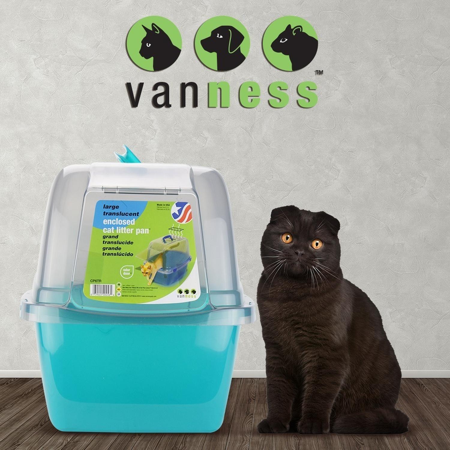 Arenero Gato Cubierto Y Con Puerta Gde Traslucido de Petmate | G.Valkyria - imagen 3