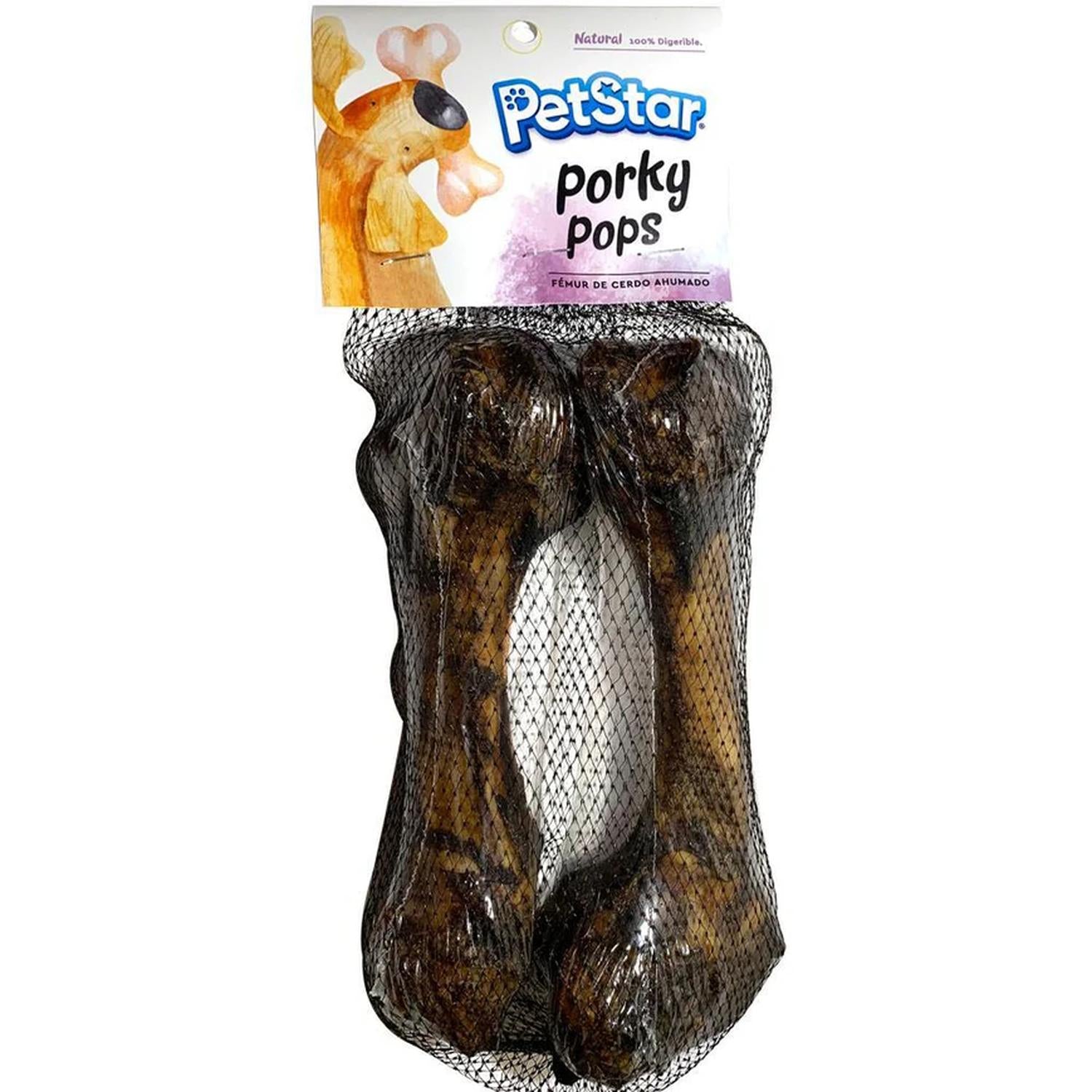 PetStar Porky pop Premio para perro natural femur de cerdo | G.Valkyria - imagen 6
