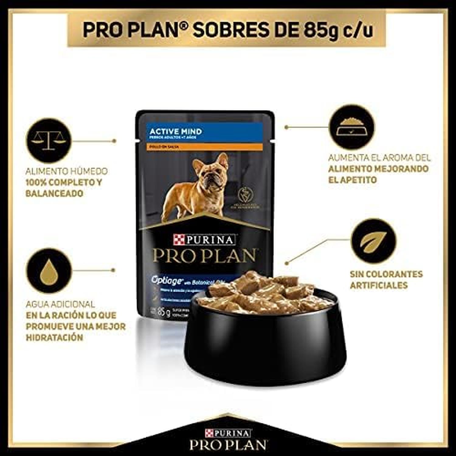 Purina Pro Plan alimento sobre perro Active Mind 12pzs | G.Valkyria - imagen 5