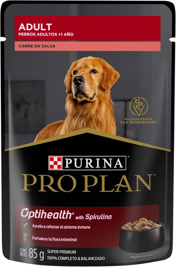 Purina Pro Plan alimento sobre perro Adulto Carne 12pzs | G.Valkyria - imagen 1