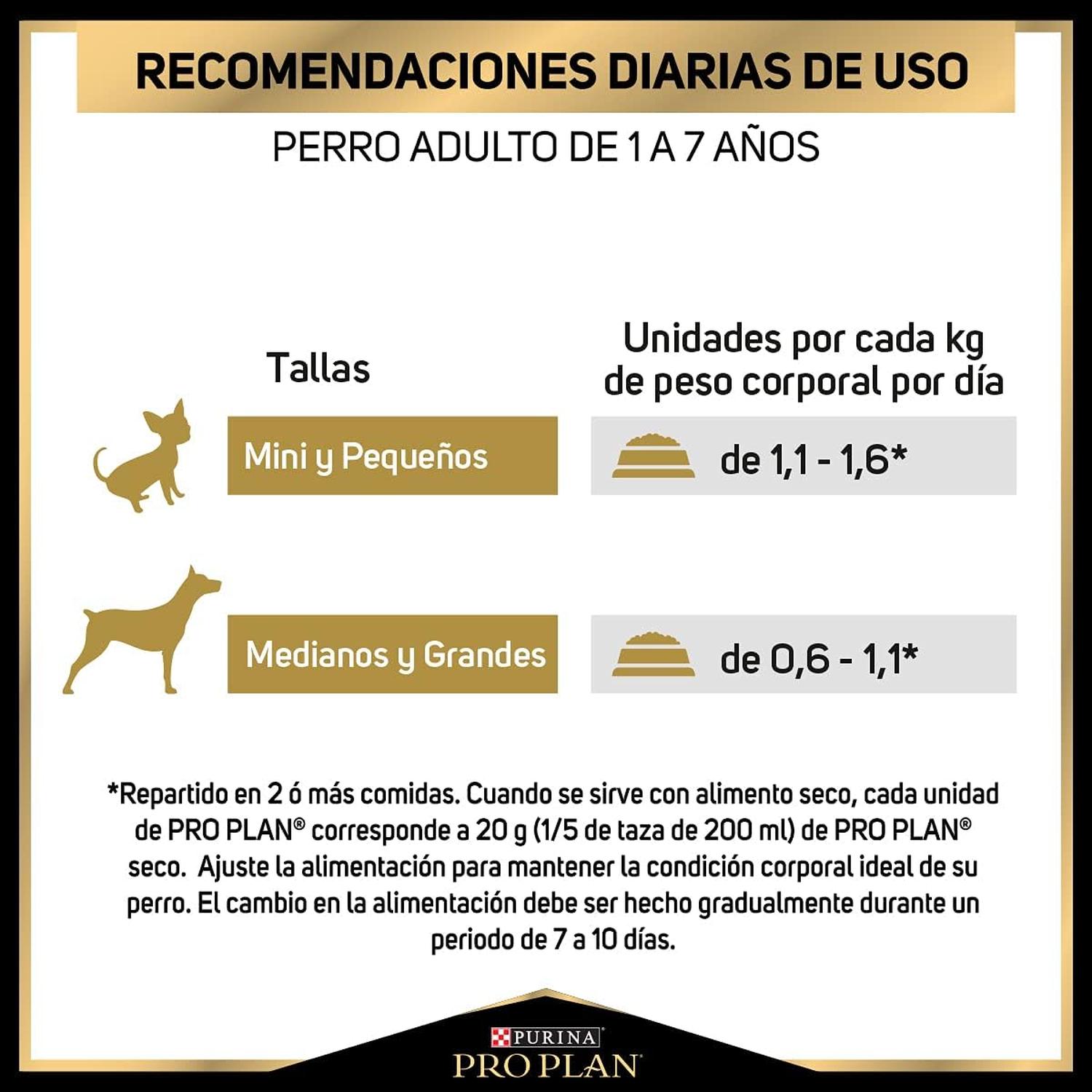 Purina Pro Plan alimento sobre perro Adulto Carne 12pzs | G.Valkyria - imagen 5
