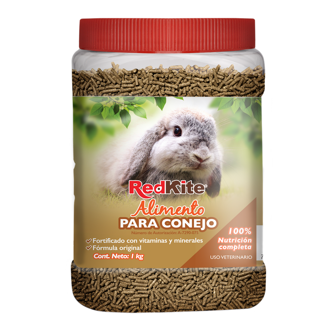 Alimento balanceado Redkite Para Conejo 1 Kg de Red Kite | G.Valkyria - imagen 1