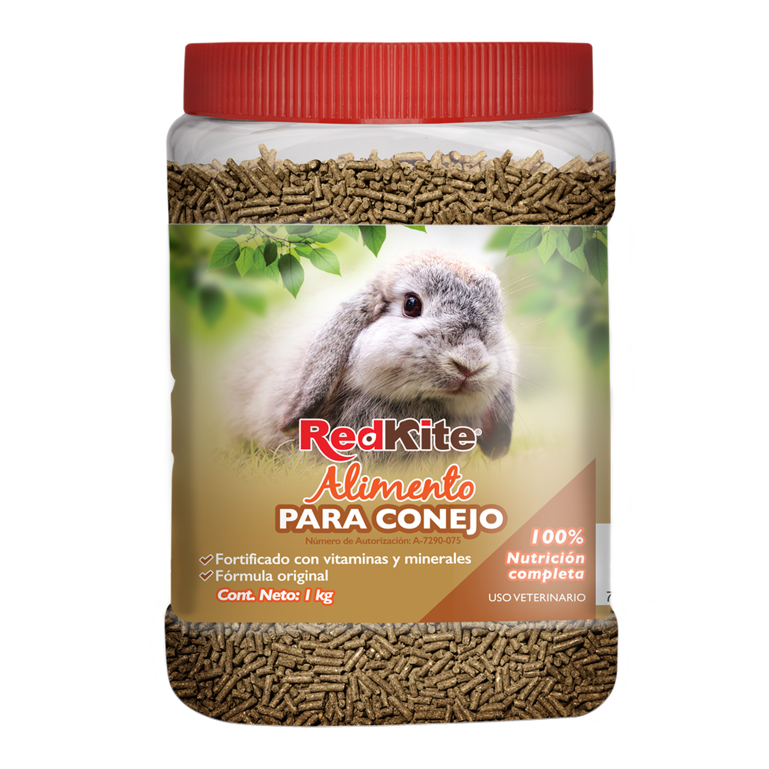 Alimento balanceado Redkite Para Conejo 1 Kg de Red Kite | G.Valkyria - imagen 1