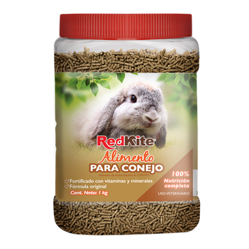 Alimento balanceado Redkite Para Conejo 1 Kg de Red Kite | G.Valkyria - imagen 1