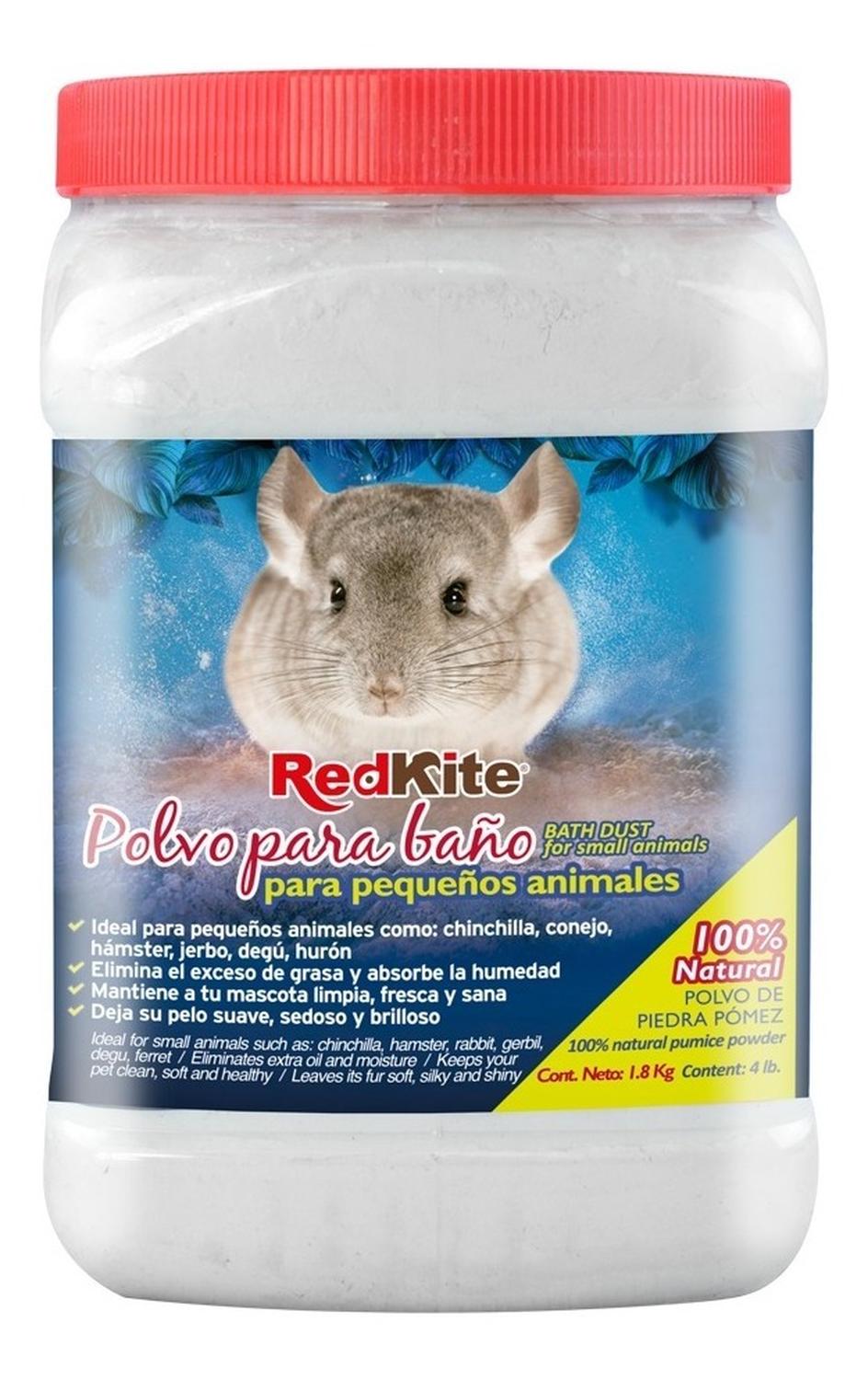 Arena O Polvo Para Baño De Chinchillas De 1.8kg Redkite de Red Kite | G.Valkyria - imagen 1