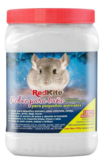 Arena O Polvo Para Baño De Chinchillas De 1.8kg Redkite de Red Kite | G.Valkyria - imagen 1