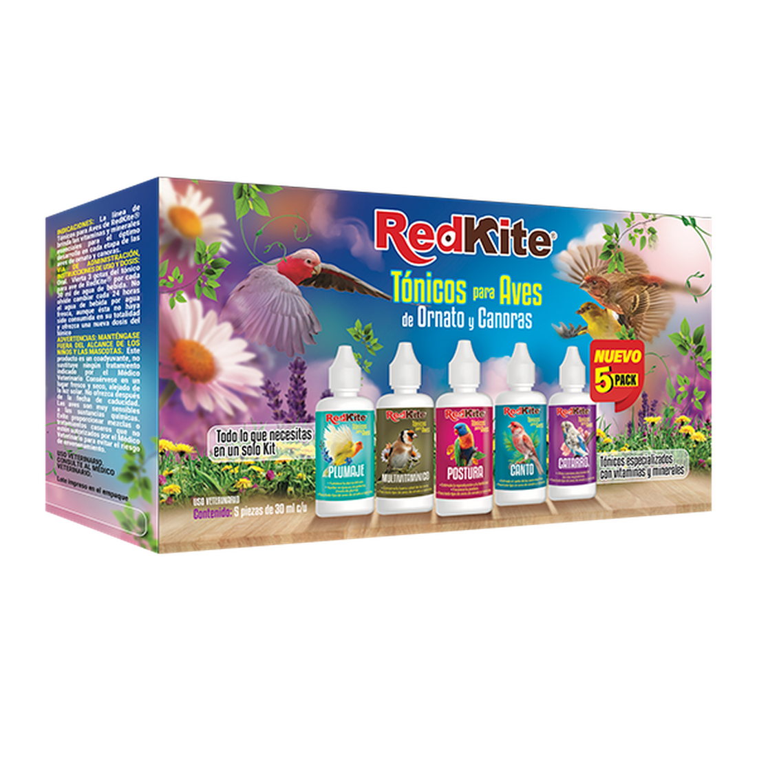 Red Kite kit de cuidados para aves surtido postura 5 pack | G.Valkyria - imagen 1