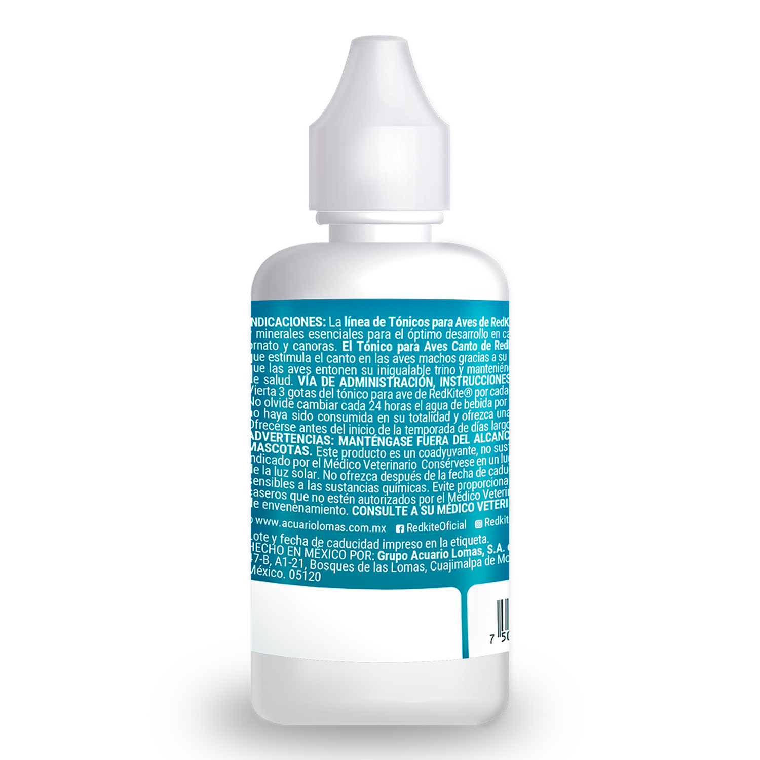 RedKite fortalecedor de canto para aves macho 30 ml de Red Kite | G.Valkyria - imagen 2