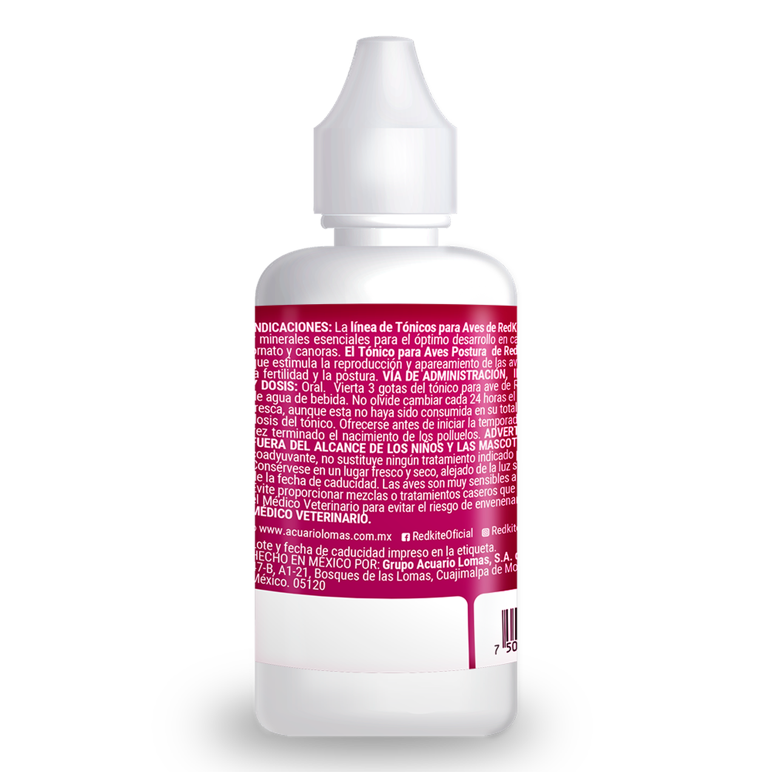 RedKite fortalecedor de postura puesta para aves 30 ml de Red Kite | G.Valkyria - imagen 2