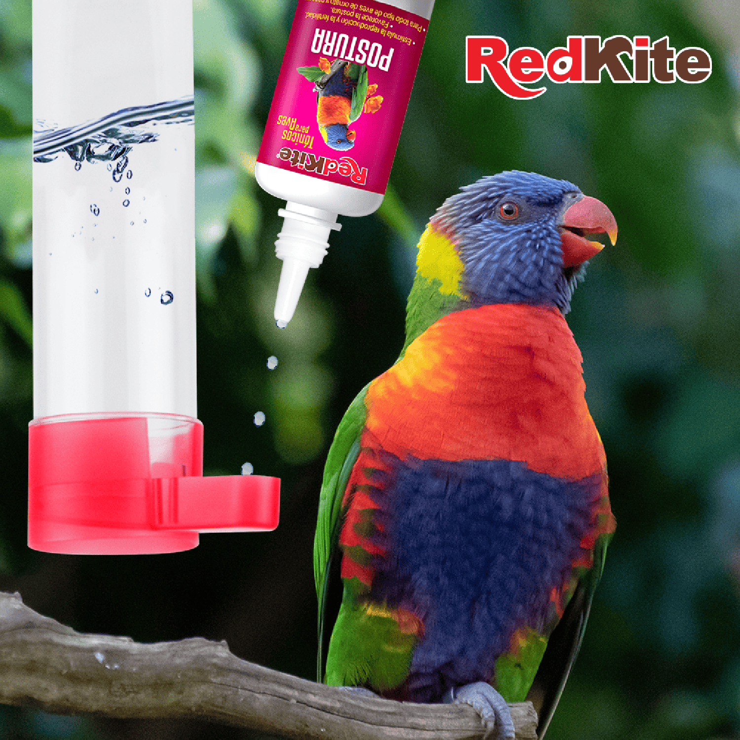 RedKite fortalecedor de postura puesta para aves 30 ml de Red Kite | G.Valkyria - imagen 3