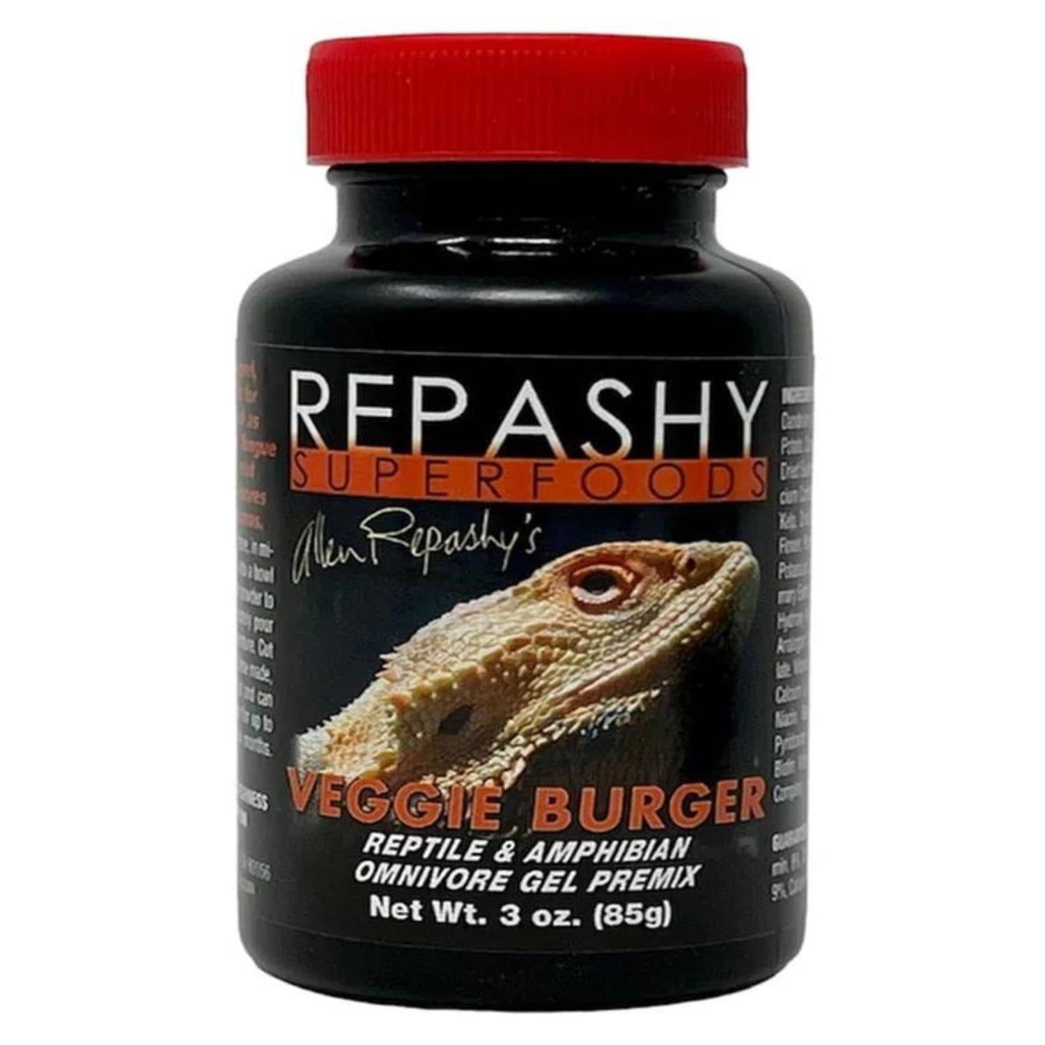 Repashy VeggieBurger prealimento tortuga, iguana, pogona 85g | G.Valkyria - imagen 1