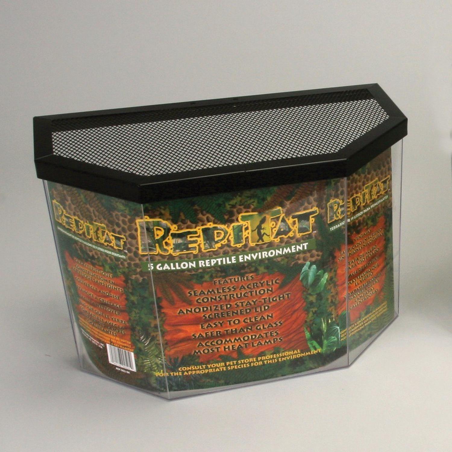 Acrílico Habitat Para Reptil, Anfibio O Insectos De 5 Gal de Repitat | G.Valkyria - imagen 3