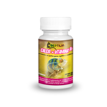 Suplemento calcio y vitamina D3 para iguanas, geckos, ranas de Reptilia | G.Valkyria - imagen 1