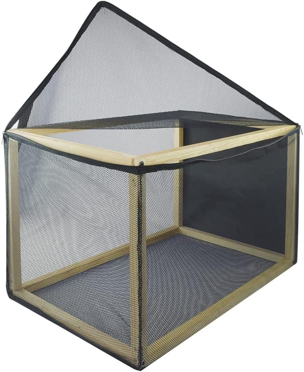 Terrario de malla y madera Reptilia armable grande 40x60x60 | G.Valkyria - imagen 1