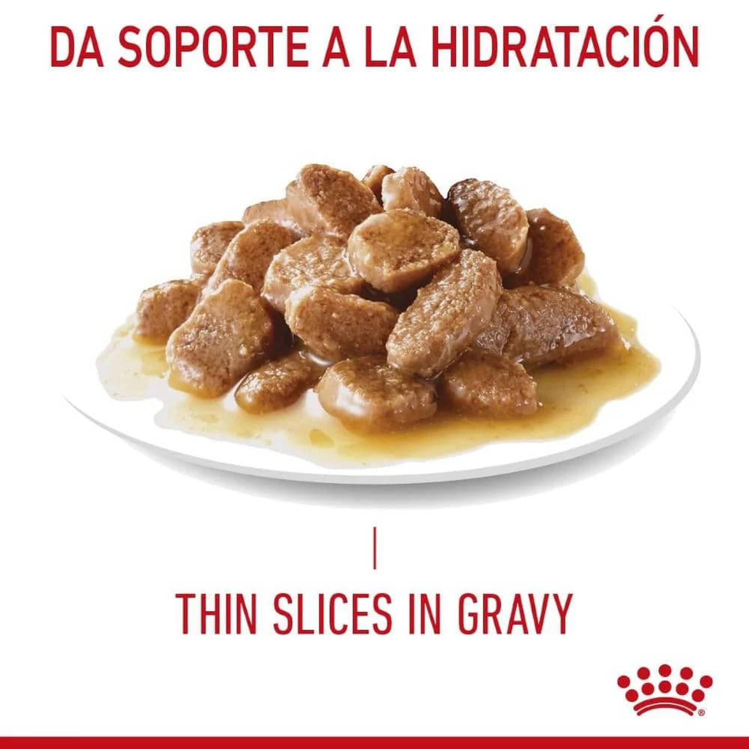 Royal Canin Alimento húmedo gato Weight Care Slices 145g 24pz | G.Valkyria - imagen 2