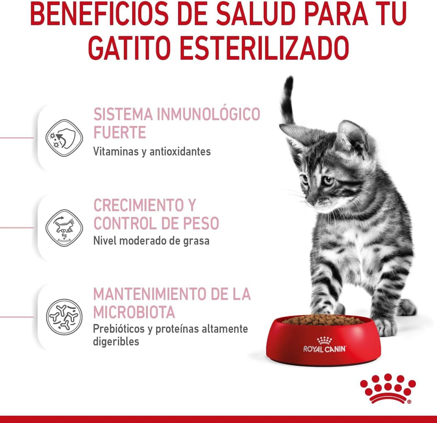 Royal Canin Alimento para Gato Kitten Sterilised 1.14 Kg | G.Valkyria - imagen 3
