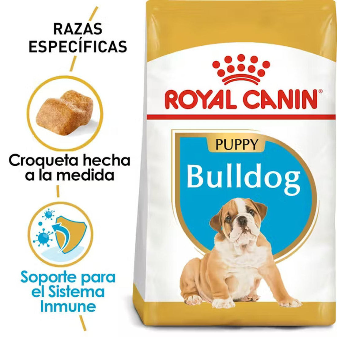 Royal Canin Alimento Perro Breed Health Bulldog Puppy 2.73kg | G.Valkyria - imagen 1