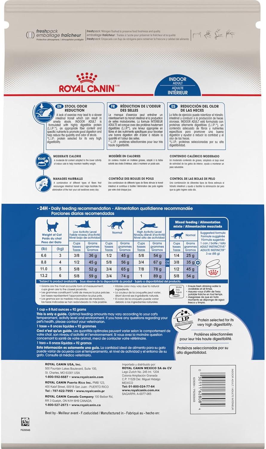 Royal Canin alimento seco Indoor Adult Gato 1.36kg | G.Valkyria - imagen 2